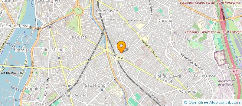 localisation de l'entreprise JUNA LEMA à TOULOUSE
