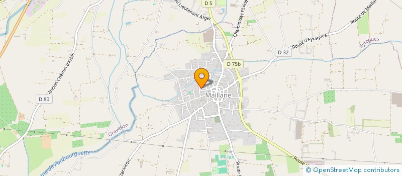 localisation de l'entreprise JUNABER  MAILLANE