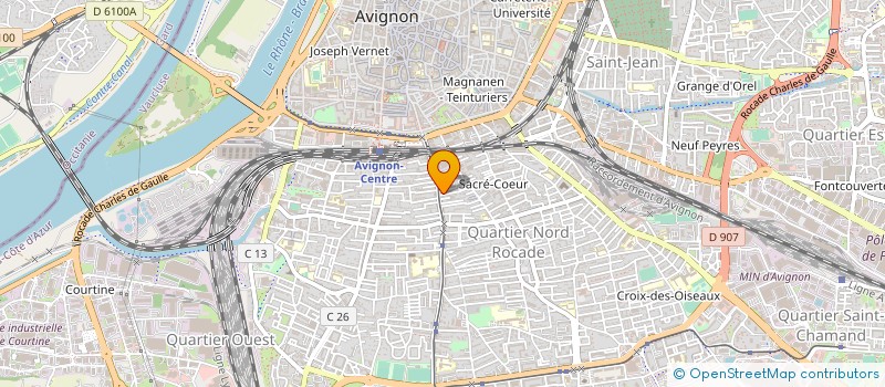 localisation de l'entreprise JUNAMALEER  AVIGNON