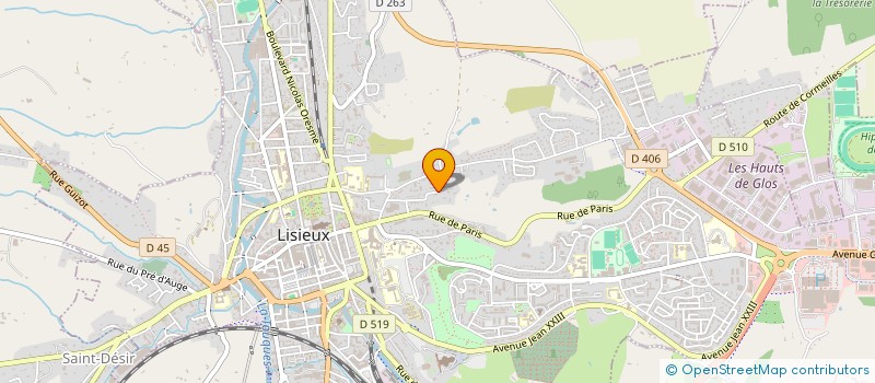 localisation de l'entreprise JUNAXI  LISIEUX