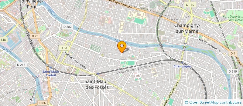 localisation de l'entreprise JUNAY à SAINT-MAUR-DES-FOSSES