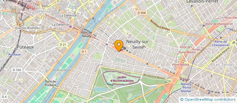 localisation de l'entreprise JUNCTION PROFESSIONNEL NETWORK à NEUILLY-SUR-SEINE