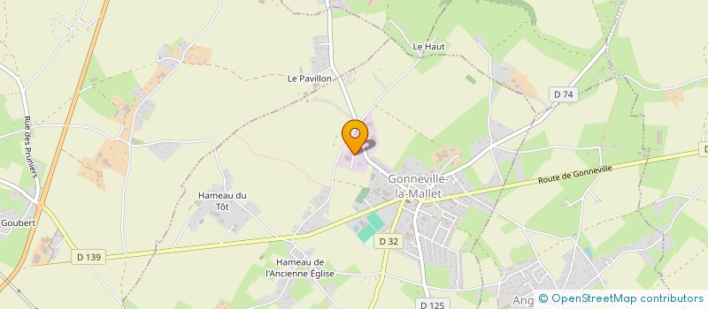 localisation de l'entreprise JUNE  GONNEVILLE-LA-MALLET