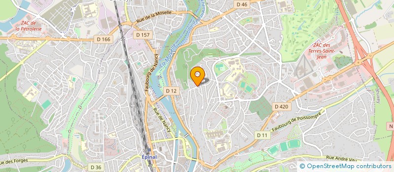 localisation de l'entreprise JUNE à EPINAL