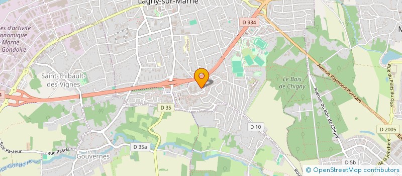 localisation de l'entreprise JUNE  LAGNY-SUR-MARNE