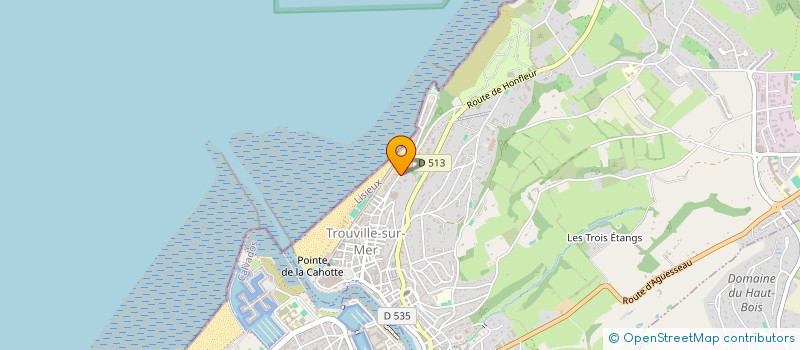 localisation de l'entreprise JUNE à TROUVILLE-SUR-MER