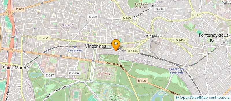 localisation de l'entreprise JUNE ADVISORY à VINCENNES