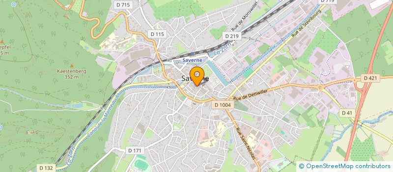 localisation de l'entreprise JUNE CONCEPT STORE à SAVERNE