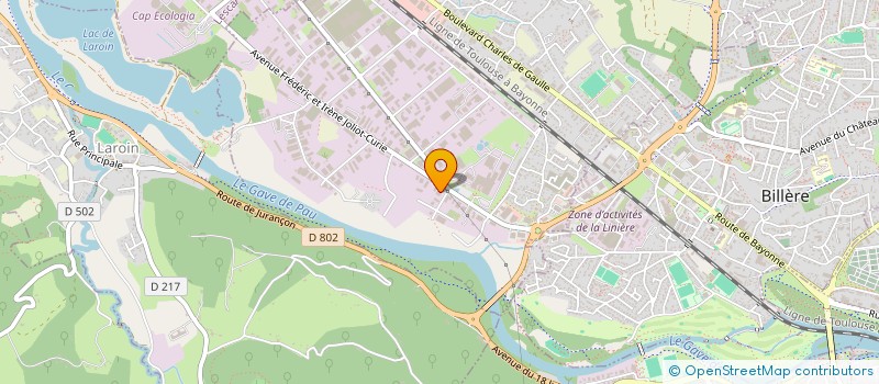 localisation de l'entreprise JUNE HABITAT à LONS