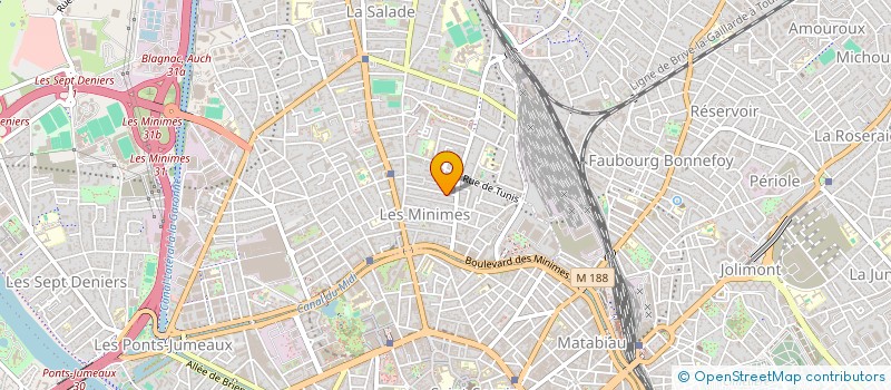 localisation de l'entreprise JUNE IN MAY à TOULOUSE