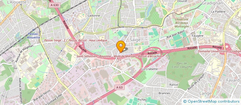 localisation de l'entreprise JUNE RECORDS  PESSAC