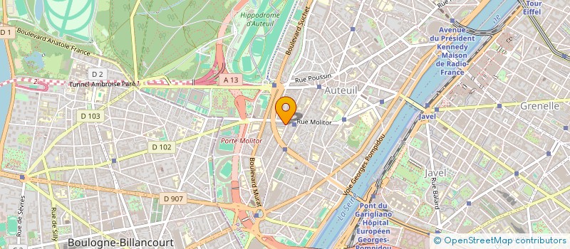 localisation de l'entreprise JUNE SIMON  MONTROUGE