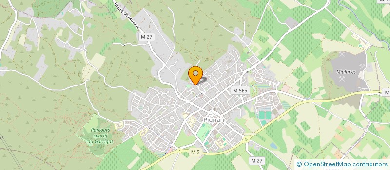 localisation de l'entreprise JUNEA à PIGNAN