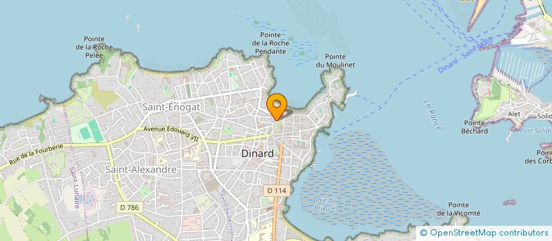 localisation de l'entreprise JUNEO à DINARD