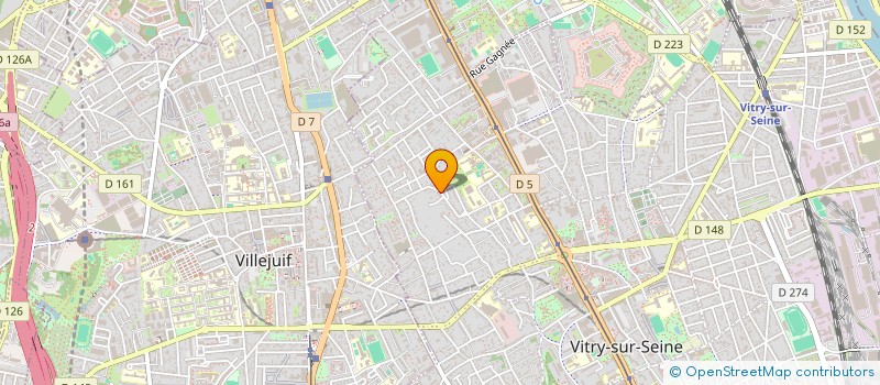 localisation de l'entreprise JUNGERMAN-GROSSI  VITRY-SUR-SEINE