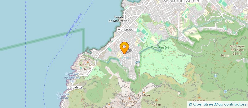 localisation de l'entreprise JUNGLE AGENCY à MARSEILLE
