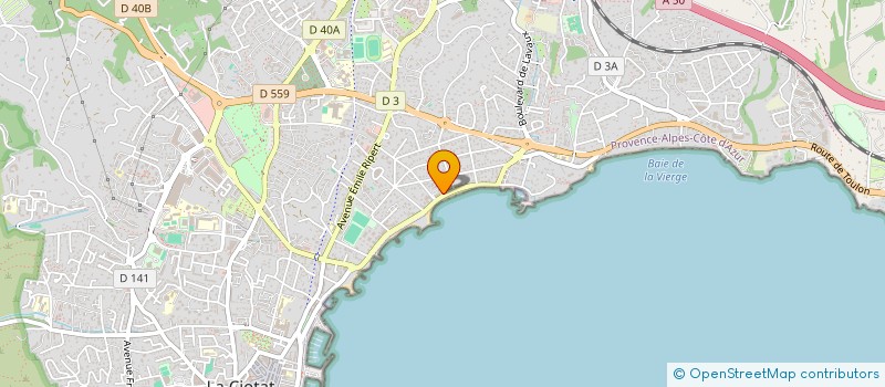 localisation de l'entreprise JUNGLE ART à LA CIOTAT