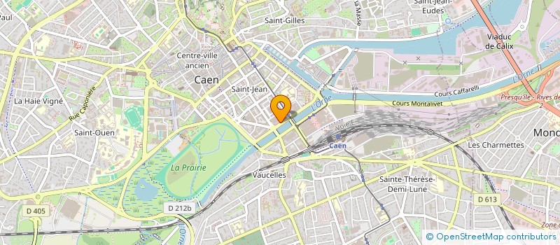 localisation de l'entreprise JUNGLE BAR à CAEN