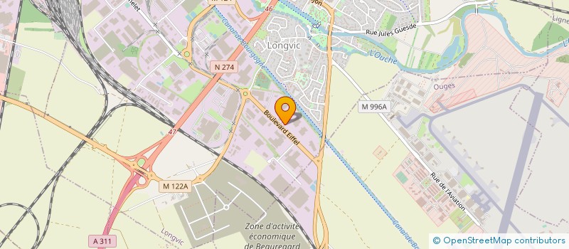 localisation de l'entreprise JUNGLE DMS  LONGVIC