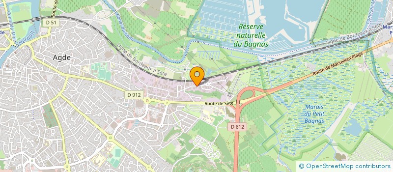 localisation de l'entreprise JUNGLE LAND à AGDE