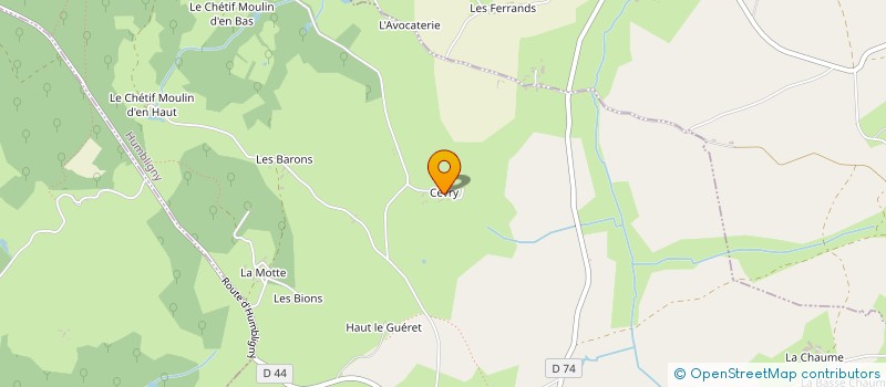 localisation de l'entreprise JUNGLE PRODUCTIONS  HUMBLIGNY