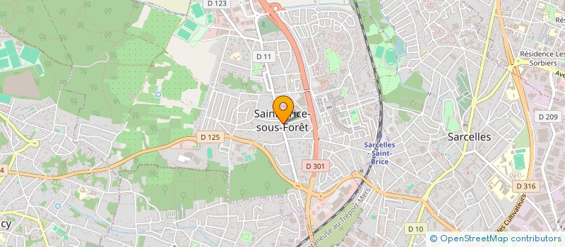 localisation de l'entreprise JUNGLE-SAN à SAINT-BRICE-SOUS-FORET
