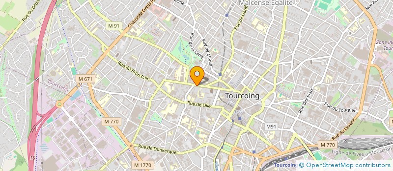 localisation de l'entreprise JUNGLEBM à TOURCOING