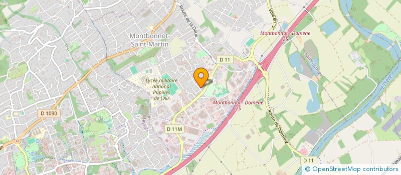 localisation de l'entreprise JUNGLEDIFF  MONTBONNOT-SAINT-MARTIN