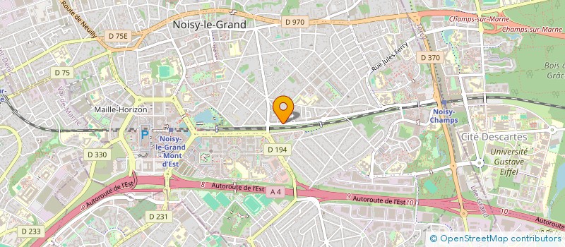 localisation de l'entreprise JUNGMINA VTC  NOISY-LE-GRAND