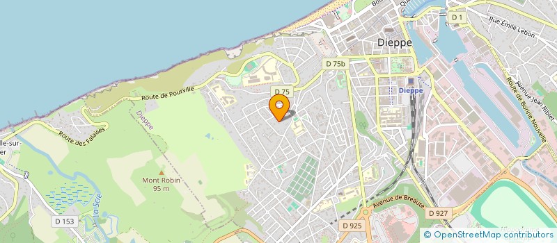 localisation de l'entreprise JUNI  DIEPPE