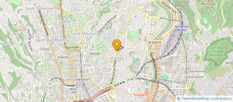 localisation de l'entreprise JUNIA à NICE