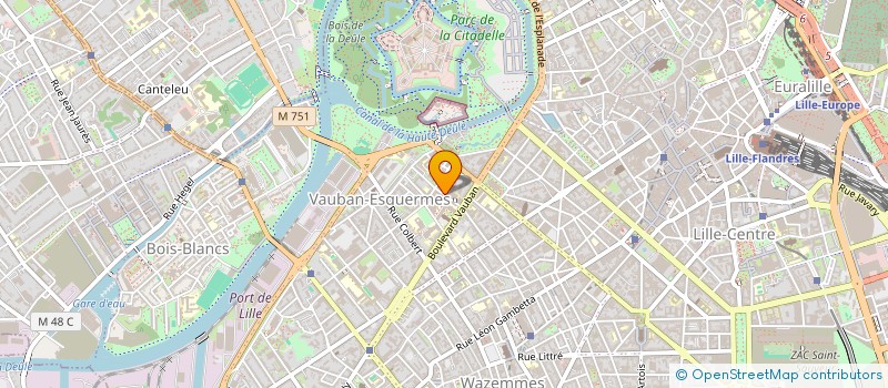 localisation de l'entreprise JUNIA XP à LILLE