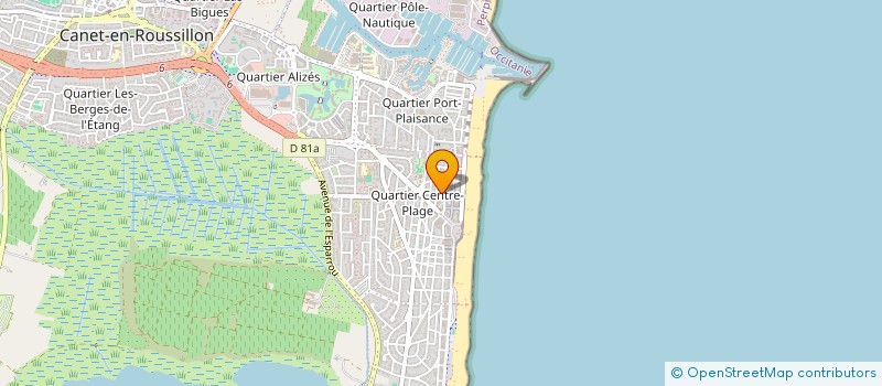 localisation de l'entreprise JUNIBILE  CANET-EN-ROUSSILLON