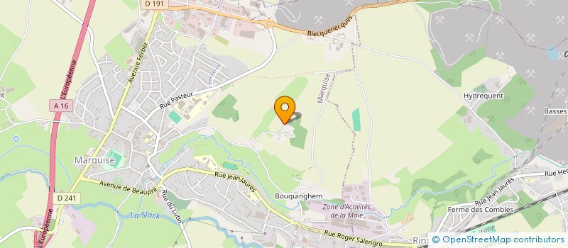 localisation de l'entreprise JUNIE  MARQUISE