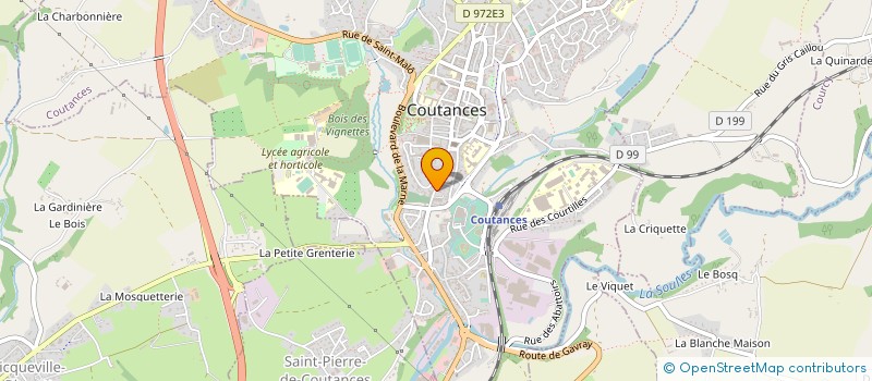 localisation de l'entreprise JUNIEL  PIROU