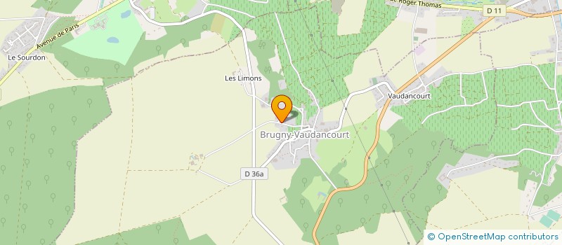 localisation de l'entreprise JUNIET BOURDELAT DEVAUDANCOURT  BRUGNY-VAUDANCOURT