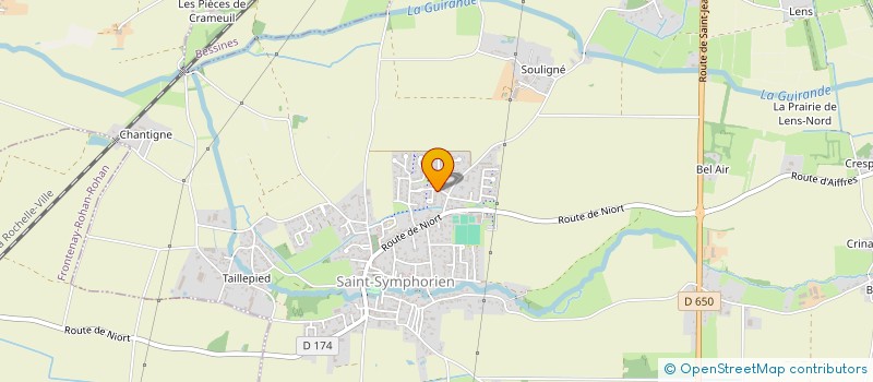 localisation de l'entreprise JUNILIENA  SAINT-SYMPHORIEN