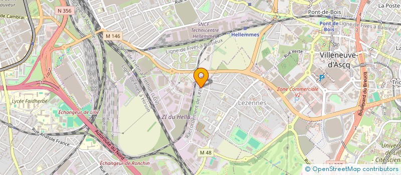 localisation de l'entreprise JUNILINI à LEZENNES