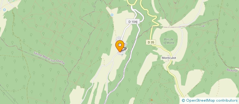 localisation de l'entreprise JUNINA  ARCEY