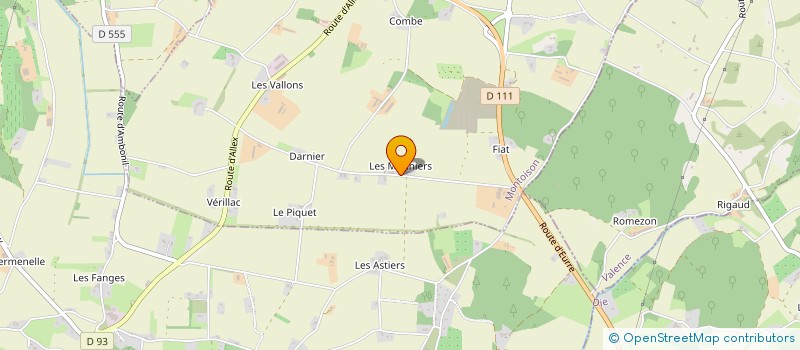 localisation de l'entreprise JUNIOR  MONTOISON