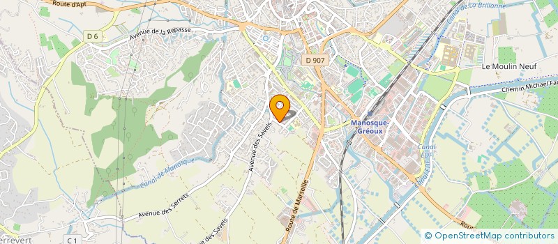 localisation de l'entreprise JUNIOR à MANOSQUE