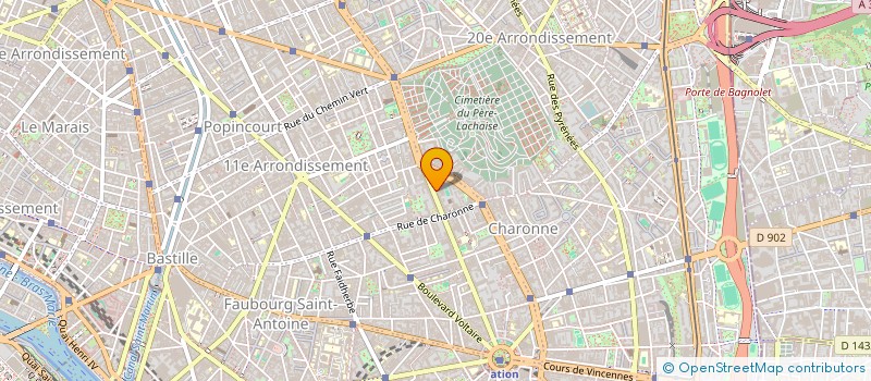 localisation de l'entreprise JUNIOR ACADEMIE DE PARIS  PARIS