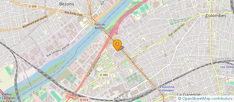 localisation de l'entreprise JUNIOR ASSURANCE  COLOMBES