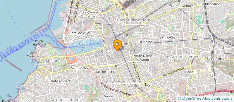 localisation de l'entreprise JUNIOR BEGLES  FUVEAU