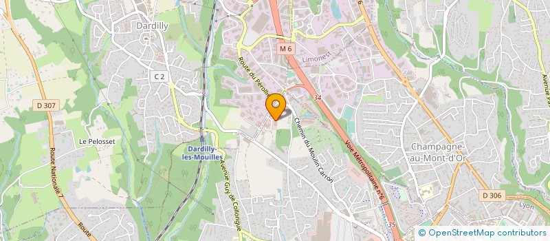 localisation de l'entreprise JUNIOR CITY  LIMONEST