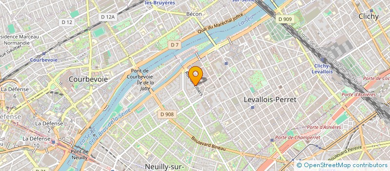 localisation de l'entreprise JUNIOR COMMUNICATION à NEUILLY-SUR-SEINE