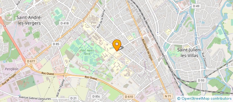 localisation de l'entreprise JUNIOR CONSEIL UTT  TROYES