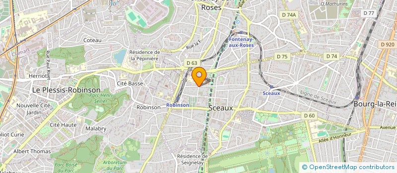 localisation de l'entreprise JUNIOR ECOTER à SCEAUX