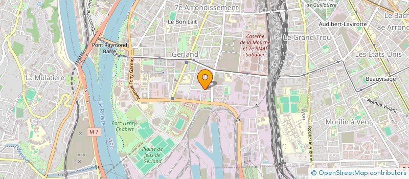 localisation de l'entreprise JUNIOR ENTREPRISE AGRO PROJETS ETUDES à LYON