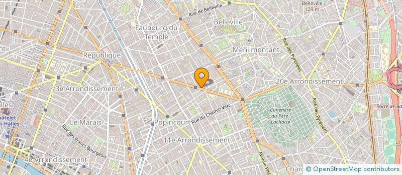 localisation de l'entreprise JUNIOR ENTREPRISE ESCP CONSEIL à PARIS